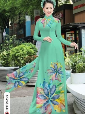 vai ao dai hoa van rat re dep 1837169