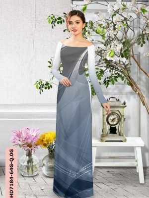 vai ao dai hoa van co truyen vua ra 18062