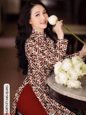 vai ao dai hoa van co truyen vua ra 856103