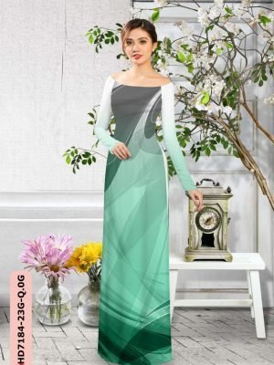 vai ao dai hoa van doc dao nam nay 1606121