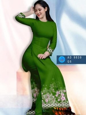 vai ao dai hoa van duyen dang long lanh 131085