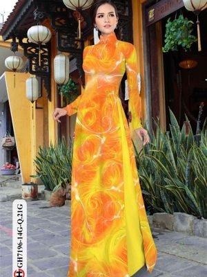 vai ao dai hoa van rat duyen chat luong 1884187