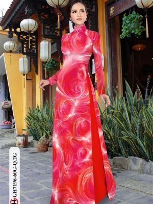 vai ao dai hoa van shop mymy gia tot 384211