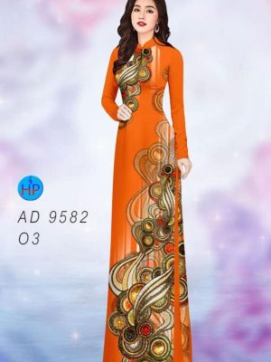 vai ao dai hoa van vai ao dai my my dam tham 013246