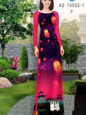 vai ao dai phong canh gia re long lanh 99445