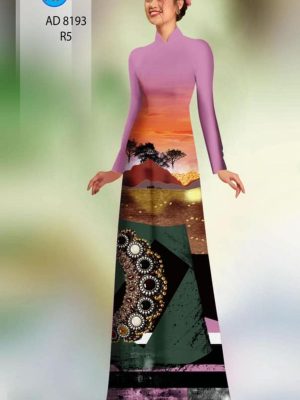 vai ao dai phong canh truyen thong doc dao 91492