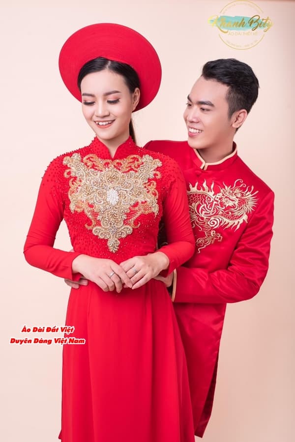 vai ao dai cap doi co dau chu re nam nu dep hien nay 12