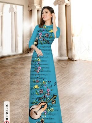 vai ao dai hinh cay dan rat re mau moi 137294