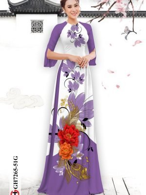 vai ao dai hoa 3d shop my my gia tot 990243