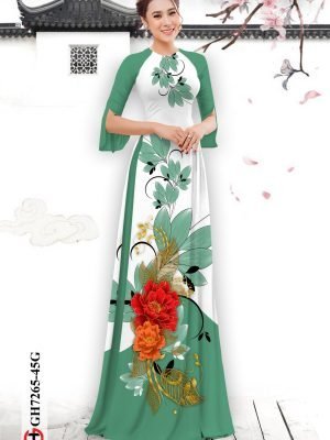 vai ao dai hoa 3d ton dang ngoc gia tot 1490237