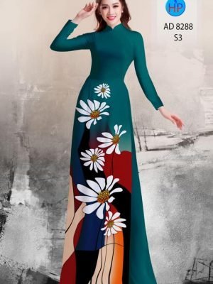 vai ao dai hoa cuc duyen dang duoc chon nhieu 190246