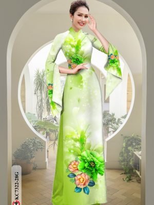 vai ao dai hoa dep dang ngoc mau moi 116428