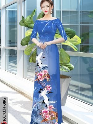 vai ao dai hoa dep duyen dang dep 005159