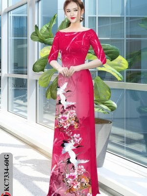 vai ao dai hoa dep duyen dang duoc chon nhieu 80551