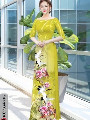 vai ao dai hoa dep rat duyen da dang 40568