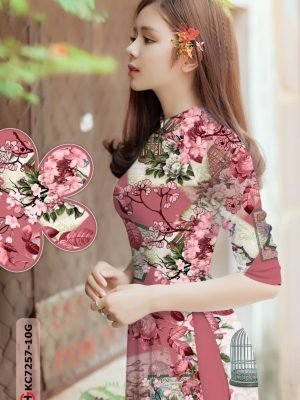 vai ao dai hoa deu gia re ua chuong 78099