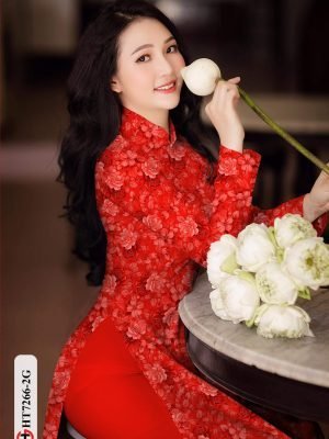 vai ao dai hoa deu rat duyen cuc dep 108055