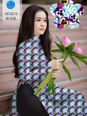 vai ao dai hoa deu re long lanh 1297187