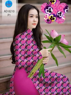 vai ao dai hoa deu shop my my long lanh 697205