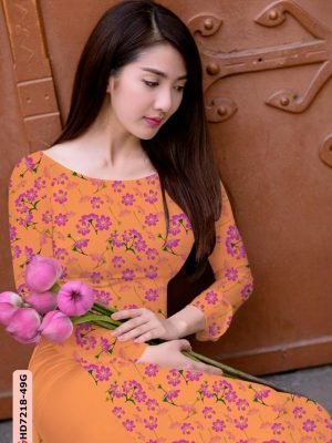 vai ao dai hoa deu shop mymy cuc hot 496280