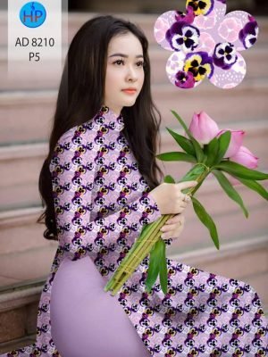 vai ao dai hoa deu truyen thong dep 1297110