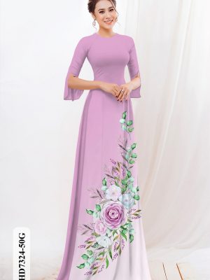 vai ao dai hoa hong co truyen gia tot 1846178