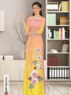 vai ao dai hoa hong dang ngoc cuc hot 750205