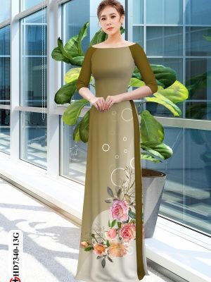 vai ao dai hoa hong dang ngoc thanh lich 191313