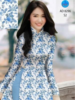 vai ao dai hoa hong deu ton dang ngoc long lanh 1200254