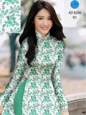 vai ao dai hoa hong deu truyen thong cuc dep 140052