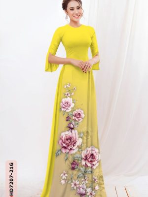 vai ao dai hoa hong doc dao cuc dep 14195