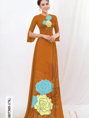 vai ao dai hoa hong duyen dang ua thich 112253