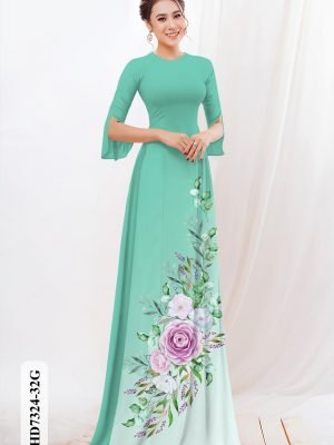 vai ao dai hoa hong gia re vua ra 13469