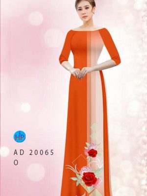 vai ao dai hoa hong rat duyen thanh lich 052153