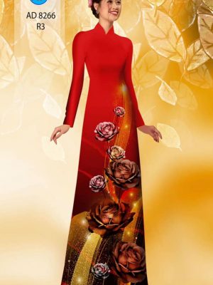 vai ao dai hoa hong rat re dep 137856