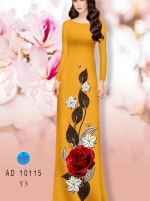 vai ao dai hoa hong rat re long lanh 14410