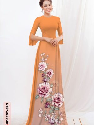 vai ao dai hoa hong rat re vua ra 41930