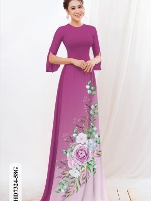 vai ao dai hoa hong re duoc chon nhieu 1046259