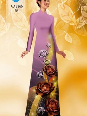 vai ao dai hoa hong re nam nay 177867