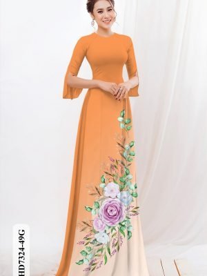 vai ao dai hoa hong re vua ra 846216