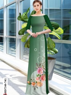 vai ao dai hoa hong shop my my long lanh 1213258