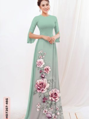 vai ao dai hoa hong shop my my long lanh 619212