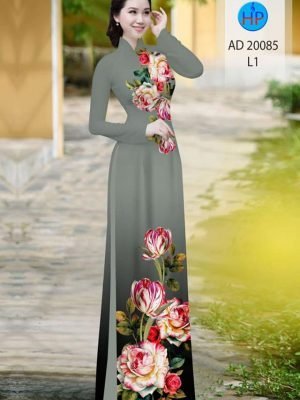 vai ao dai hoa hong va hoa tulip dang ngoc nam nay 151583