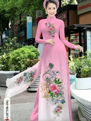 vai ao dai hoa hong vai ao dai my my cuc dep 1912181