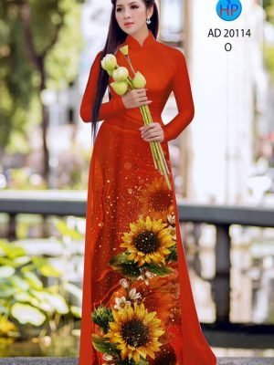 vai ao dai hoa huong duong ton dang ngoc doc dao 2028249