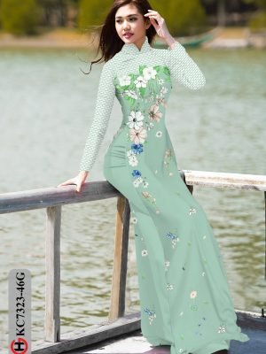 vai ao dai hoa in 3d co truyen cuc dep 055145