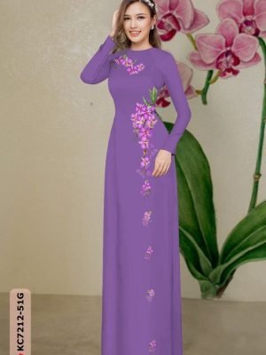 vai ao dai hoa in 3d co truyen cuc dep 749247