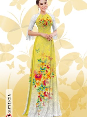 vai ao dai hoa in 3d co truyen dep 379284