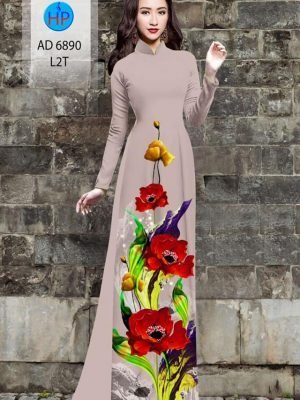 vai ao dai hoa in 3d co truyen nam nay 337117