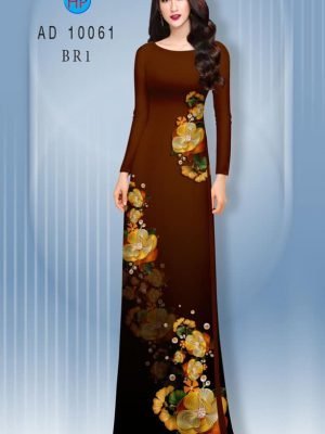 vai ao dai hoa in 3d co truyen phong cach 53477